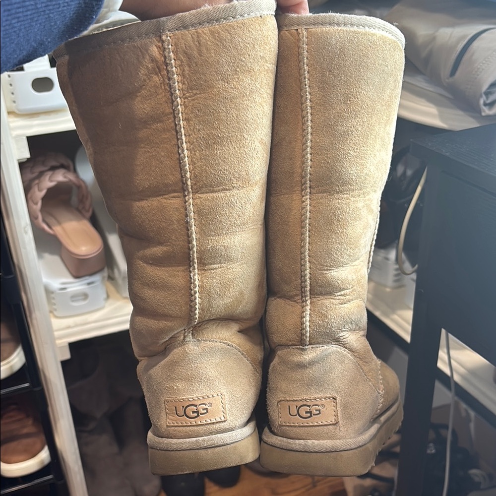 UGG Tan Suede Boots